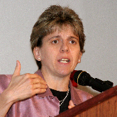 Roberta Cordano, J.D. giving the keynote address.