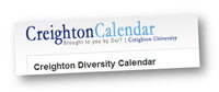 Creighton's Diversity Calendar