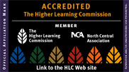 Higher Learning Commission 
Mark of Affiliation