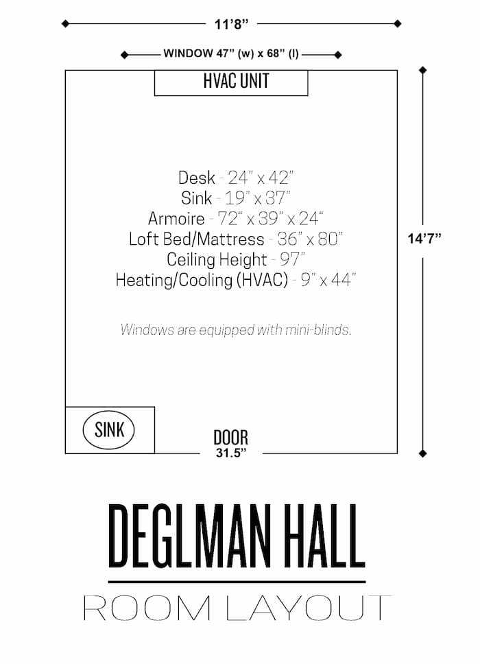 Deglman Room Layout details