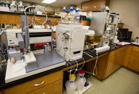 Two Gilson Dual Pump HPLCs for peptide purification