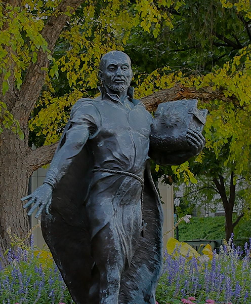 Ignatius statue