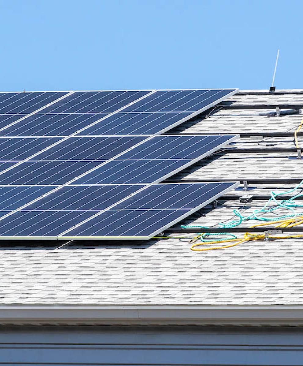 Solar panels at Creighton