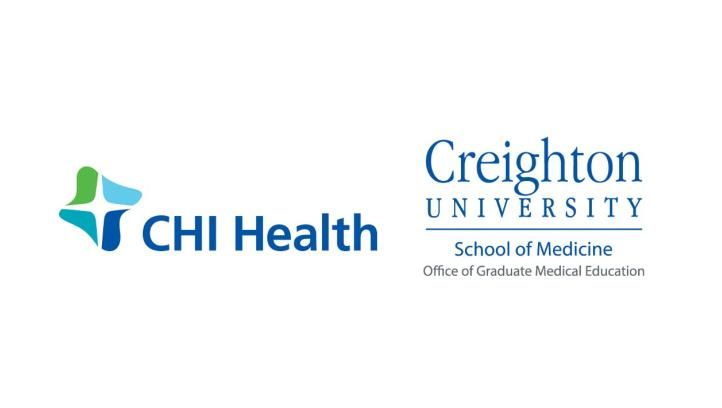 CHI Health and Creighton University School of Medicine logos