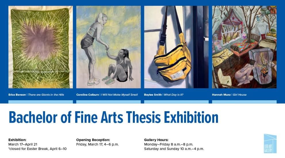 Bachelor of Fine Arts Thesis Exhibition