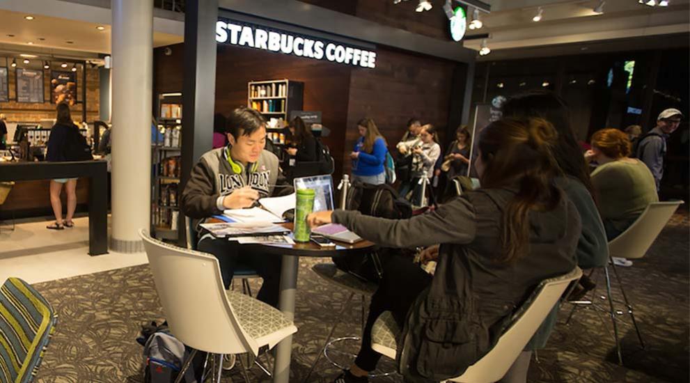 Skutt Student Center by Starbucks