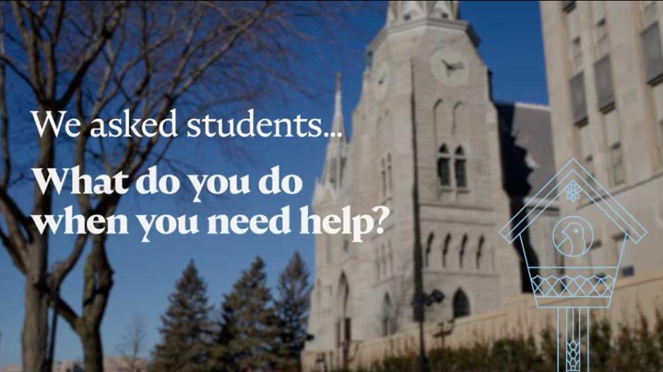 We asked students...What do you do when you need help?