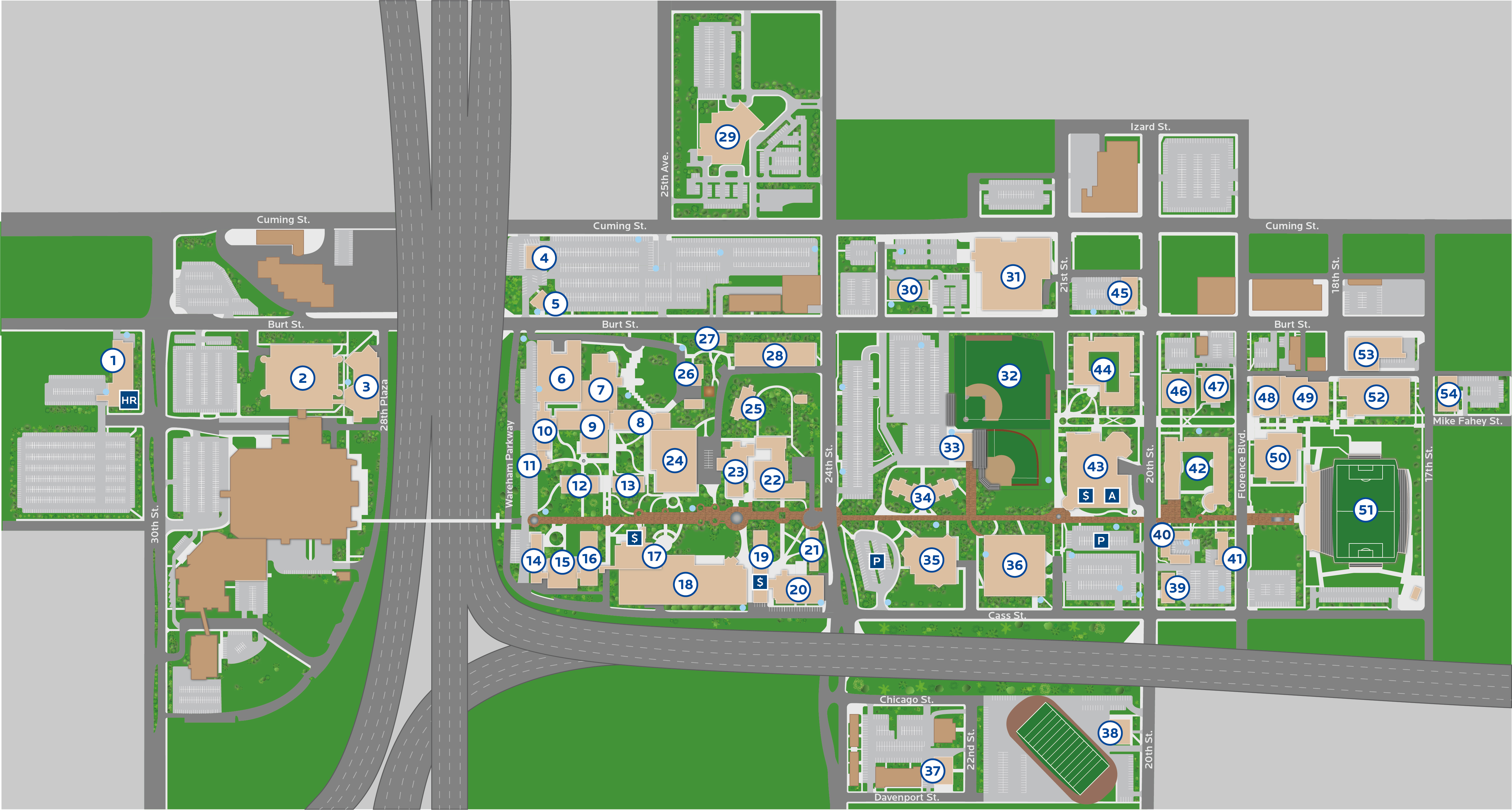 Campus Maps Creighton University