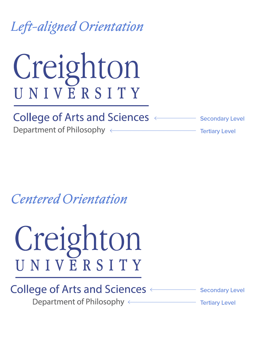 Tertiary Logos