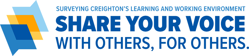 Share Your Voice with Others, for Others. Sharing Creighton's Learning and Working Environment
