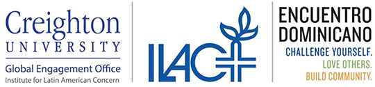 Creighton University Global Engagement Office, ILAC, and Encuentro Dominicano logos