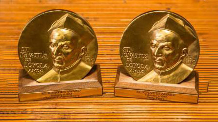 St. Ignatius award medallion
