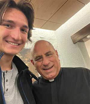 Ruccolo and Fr. Tom