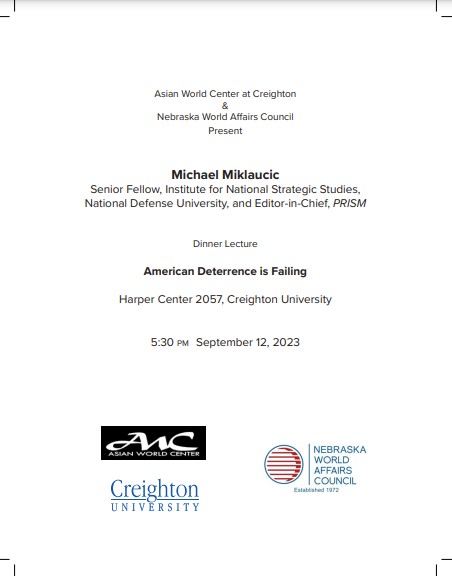 AWC Postponed Sept 12 2023 Event First Page of Program