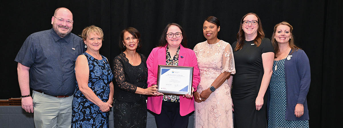 Group photo from NLN award