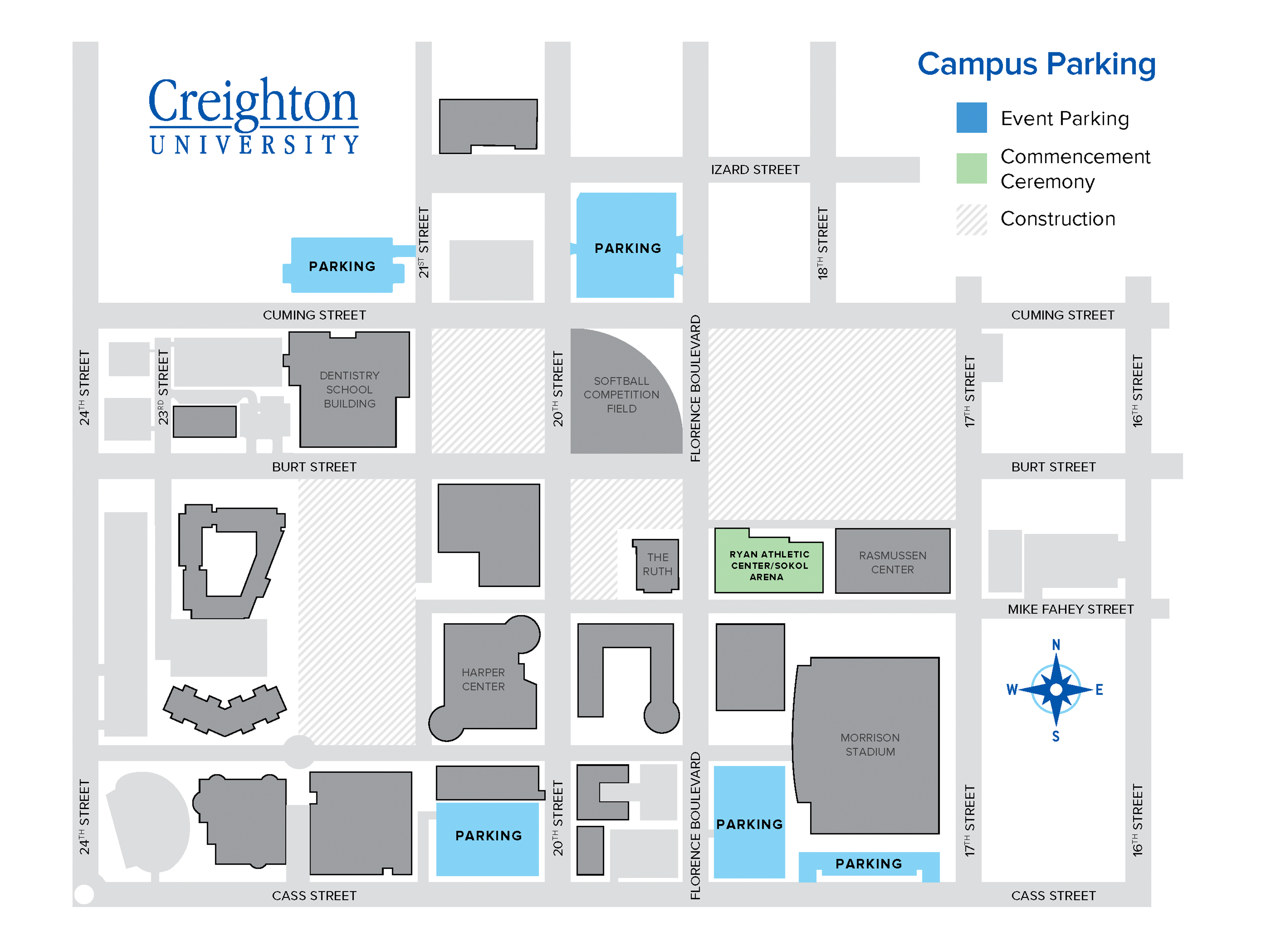 2026 Omaha Parking Map