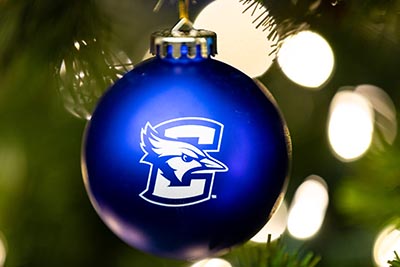 Creighton Bluejay Christmas Ornament