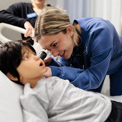 Neonatal nursing student