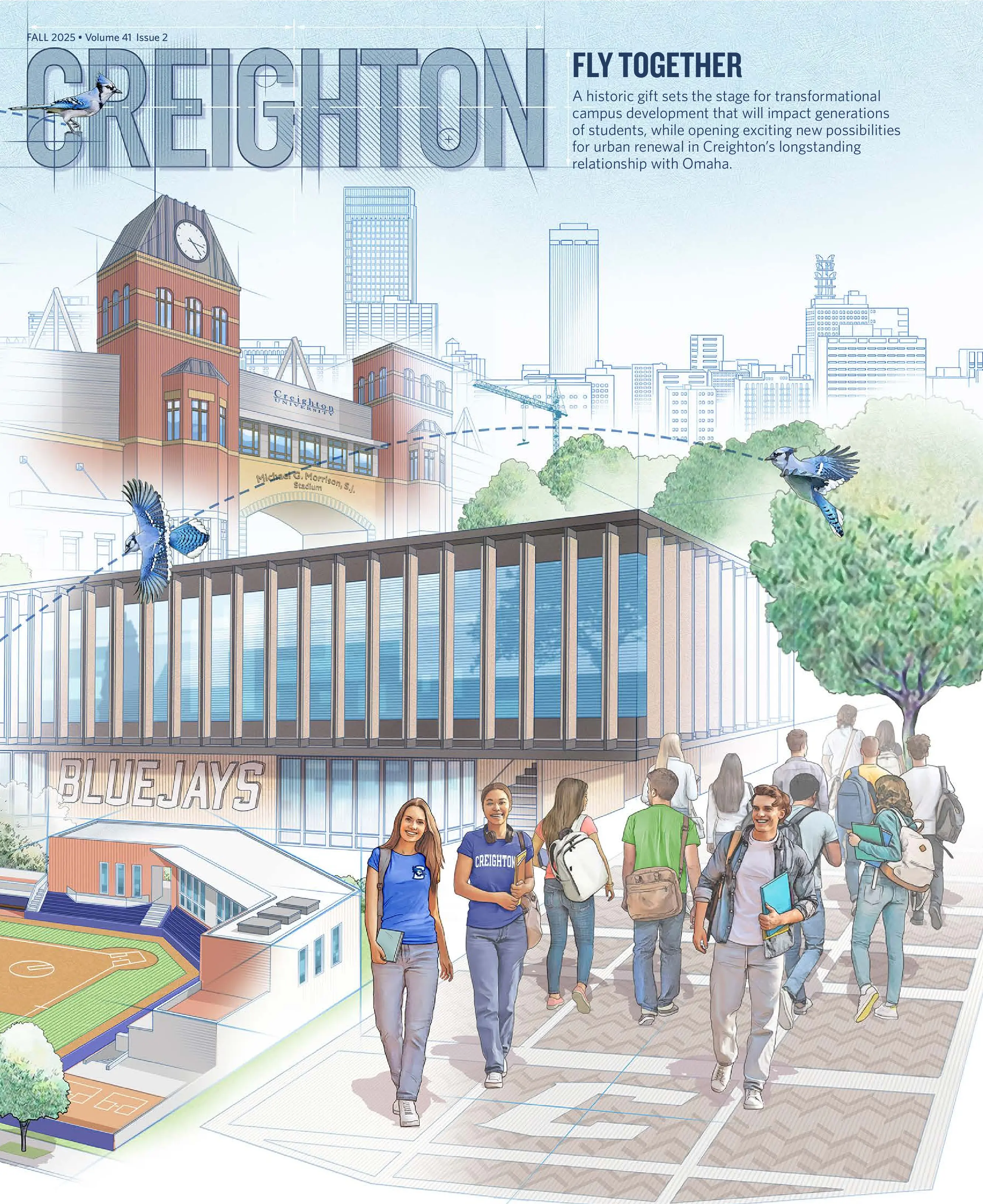 Fall 2025 Creighton Magazine: Fly Together