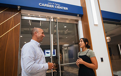 Career Center conversation at Creighton