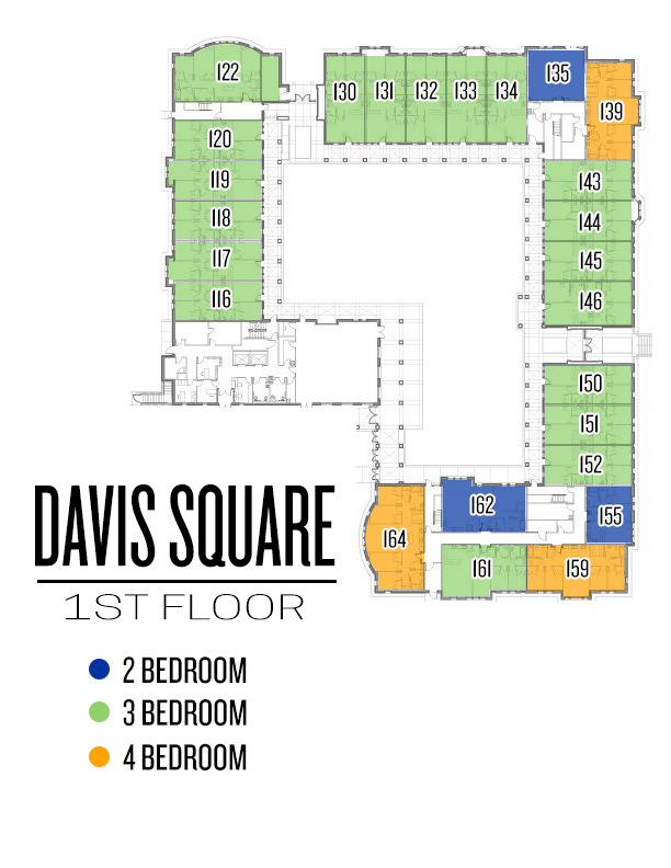 Davis Square First Floor PLan