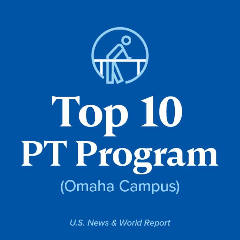 Top 10 PT program for the Omaha campus