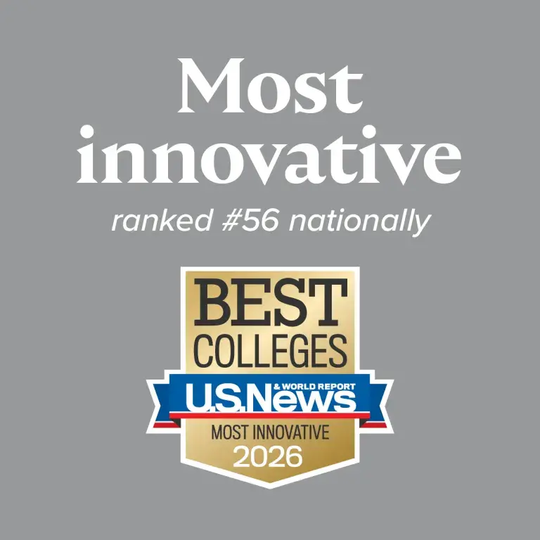 Most innovative ranked #56 nationally
