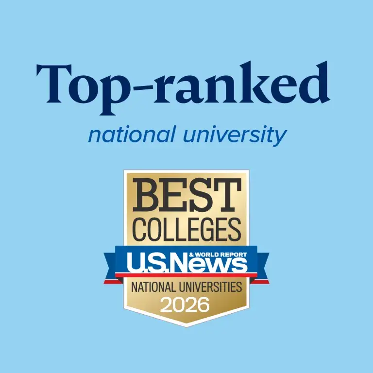 Top-ranked national university U.S. News and World Report