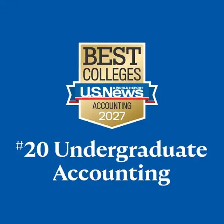 Best Colleges U.S. News and World Report #20 Undergraduate Accounting