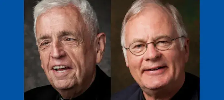 Creighton Jesuits Larry Gillick and Greg Carlson