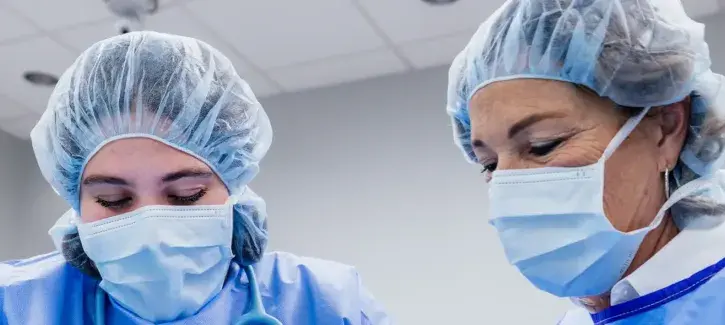 Nurses executing anesthesia