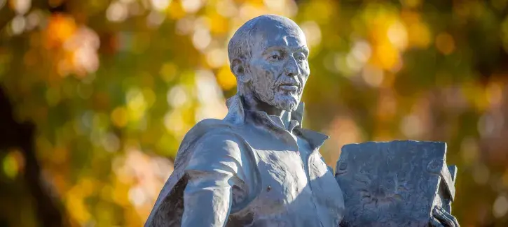 Saint Ignatius of Loyola statue