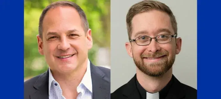 Dr. AJ Acierno and Fr. Tim Breen, SJ