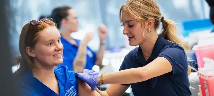 Flu shot clinic