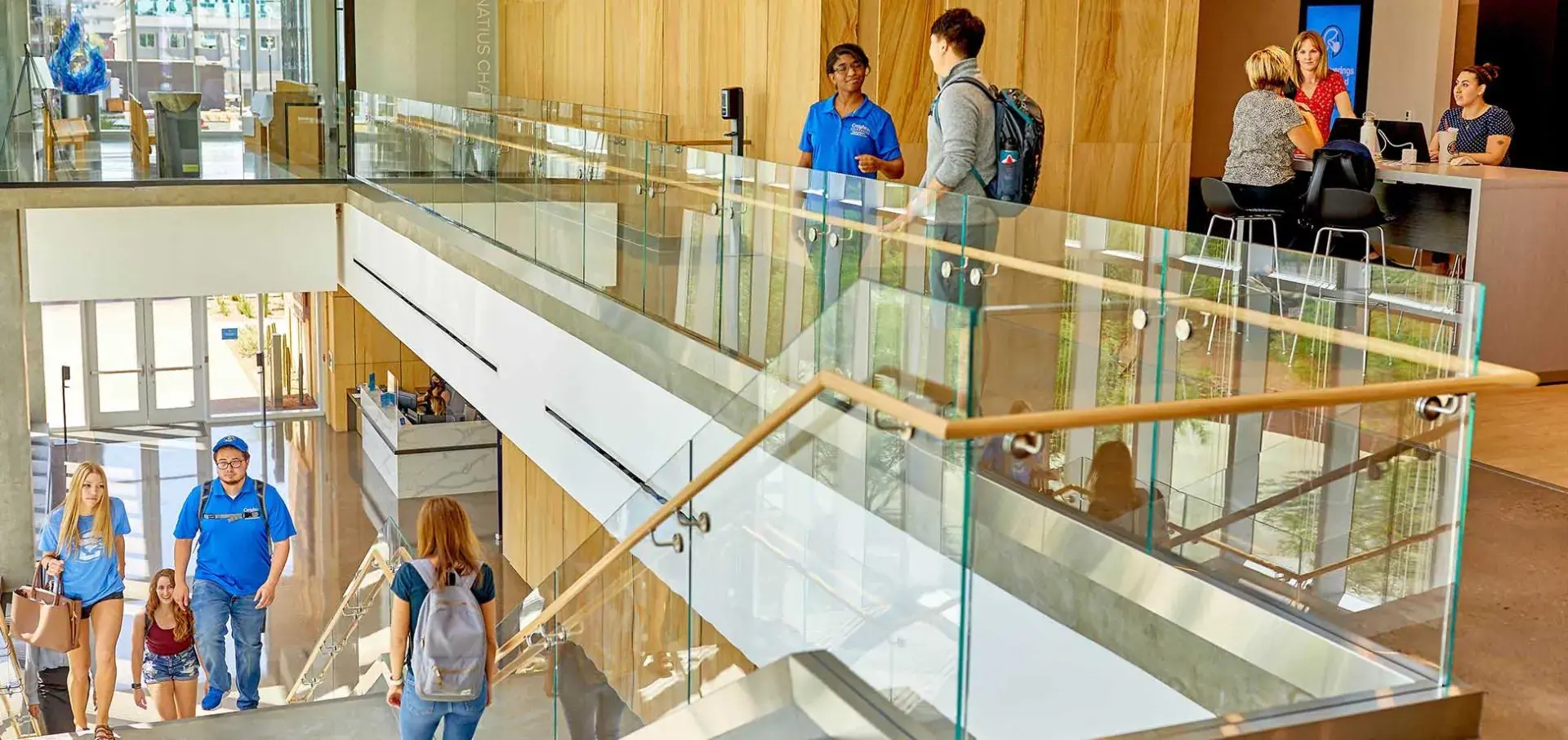 Students on Creighton University Health Sciences - Phoenix Campus