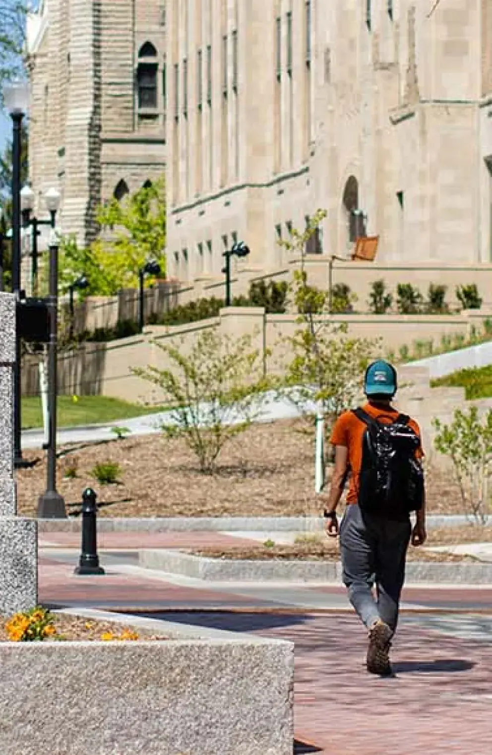 Creighton campus mall