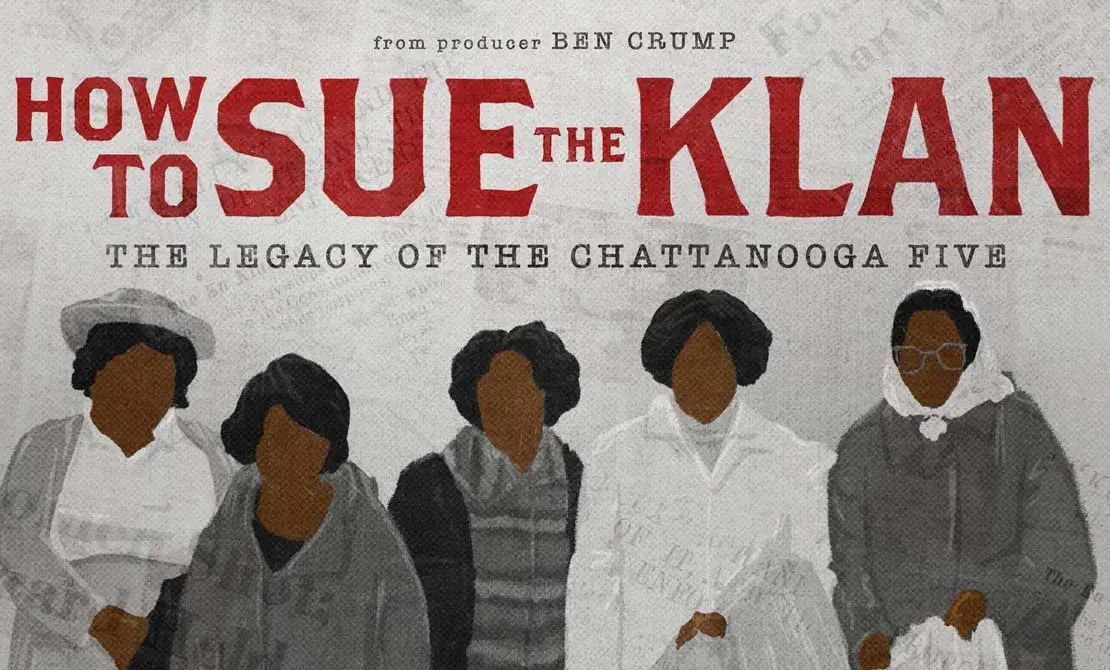 How to Sue the Klan poster