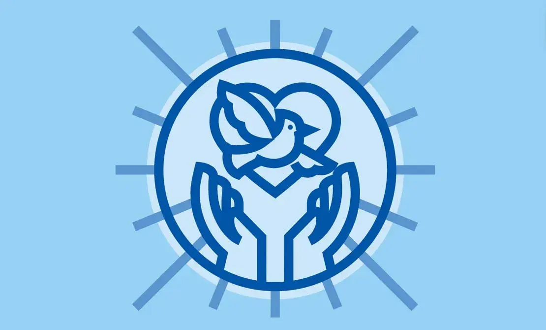 Interfaith Dialogue dove graphic