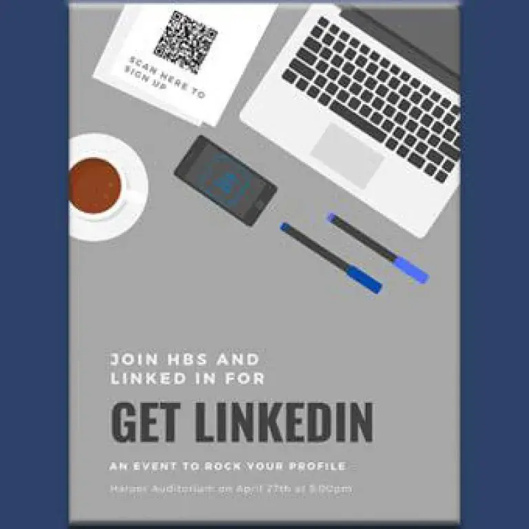 Get LinkedIn - An Event to Rock Your Profile poster