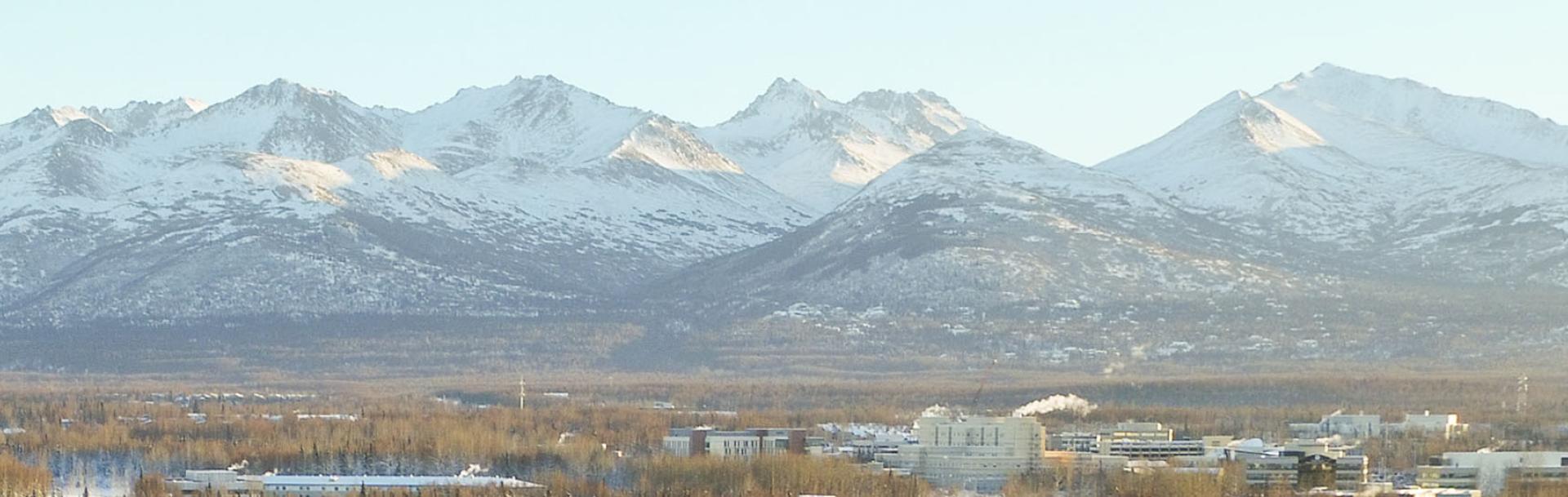 Anchorage mountains