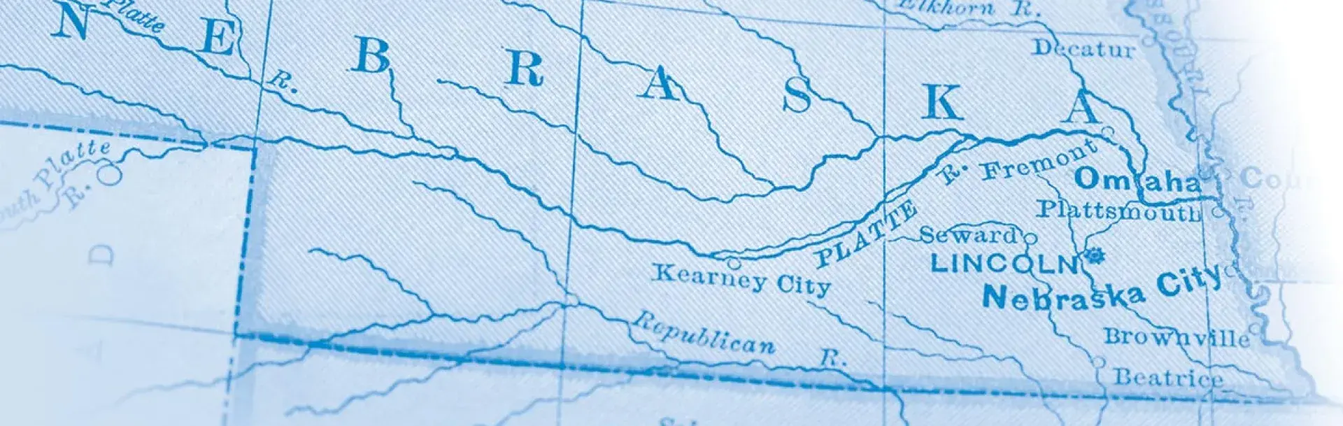 Nebraska map