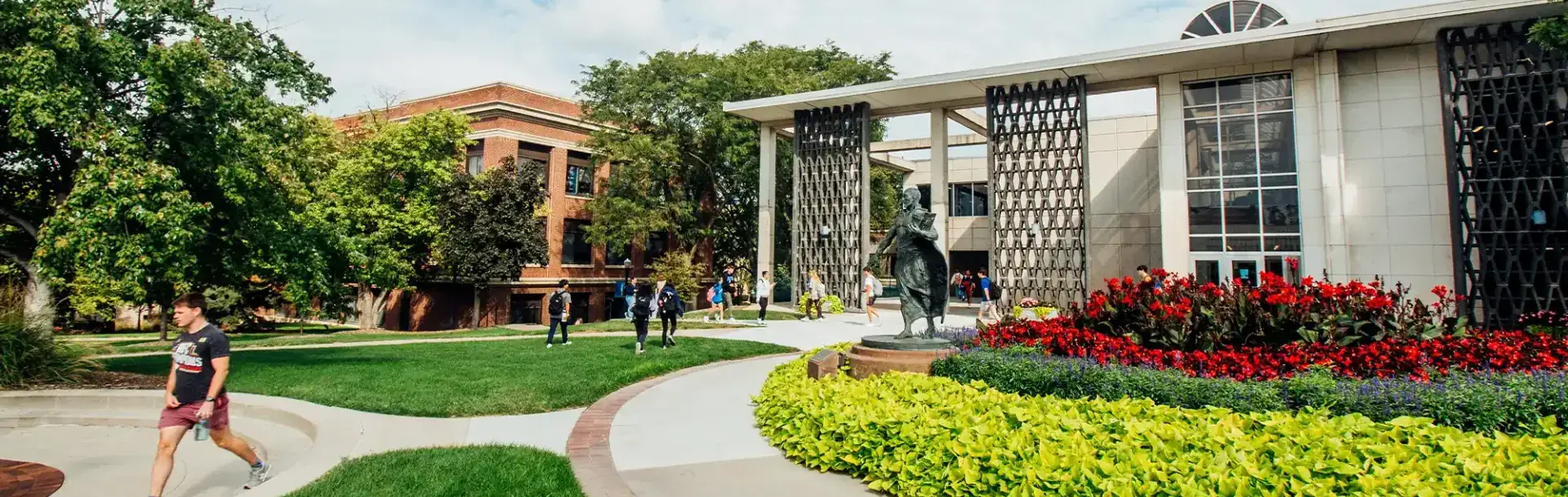 Exterior view of Success Center at Creighton