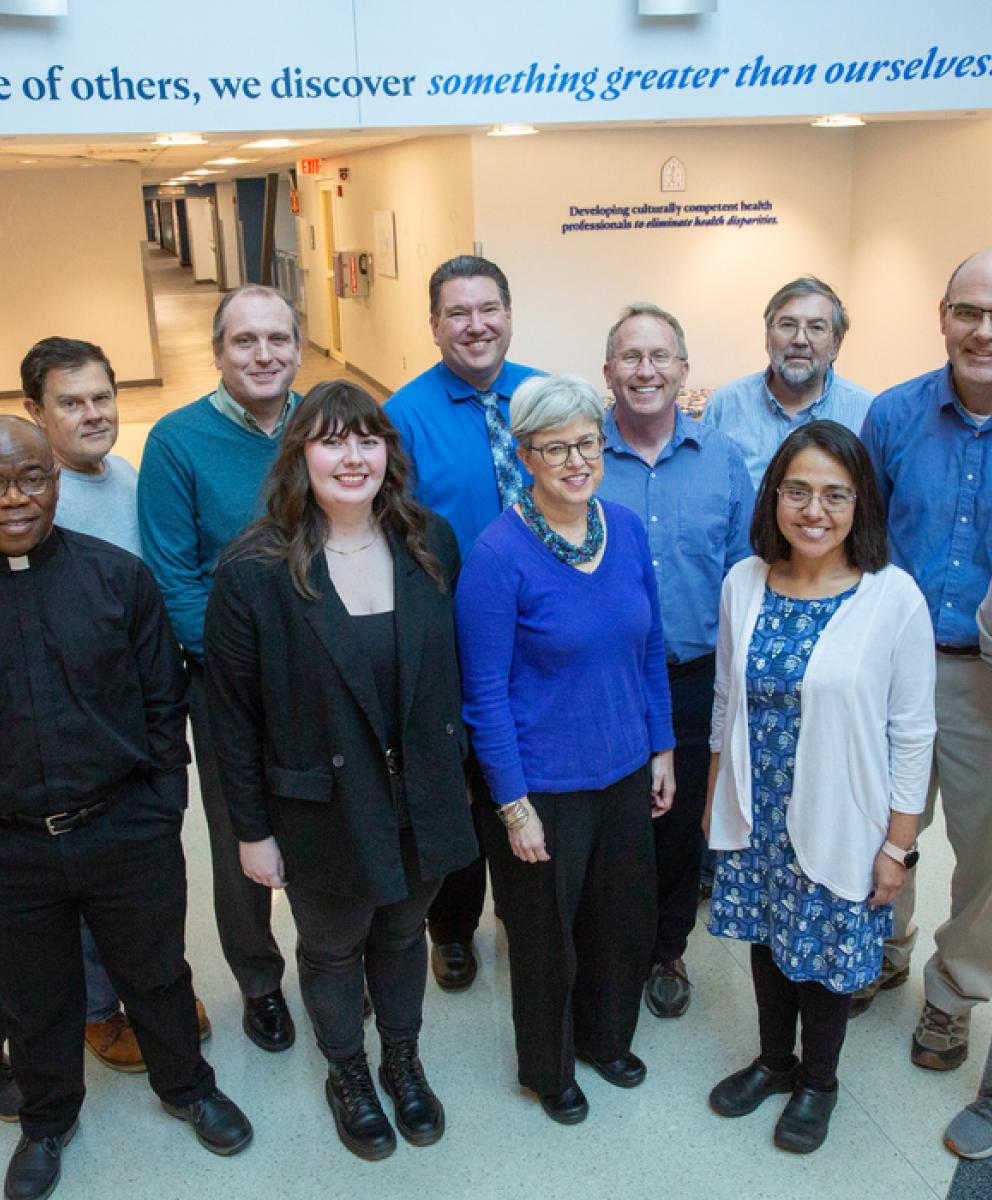 Faculty and staff of the Creighton University Department of Physics