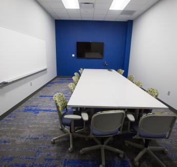 A conference room in the Highlander Accelerator