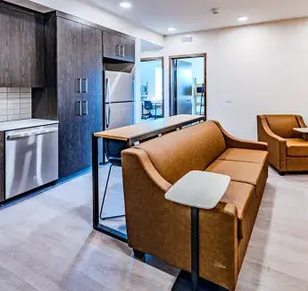Magis Hall shared living area