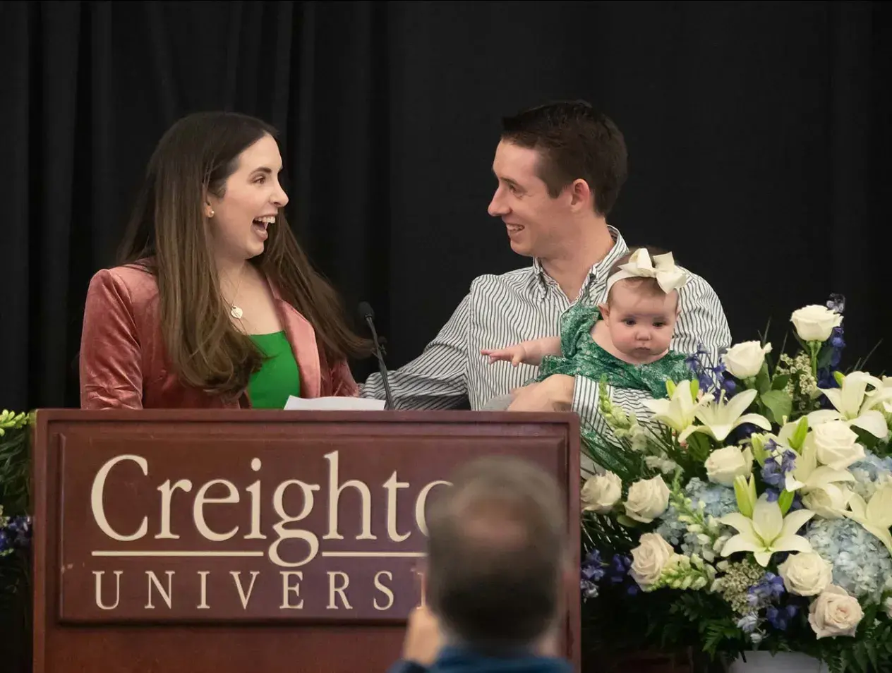 Match Day celebrations with family