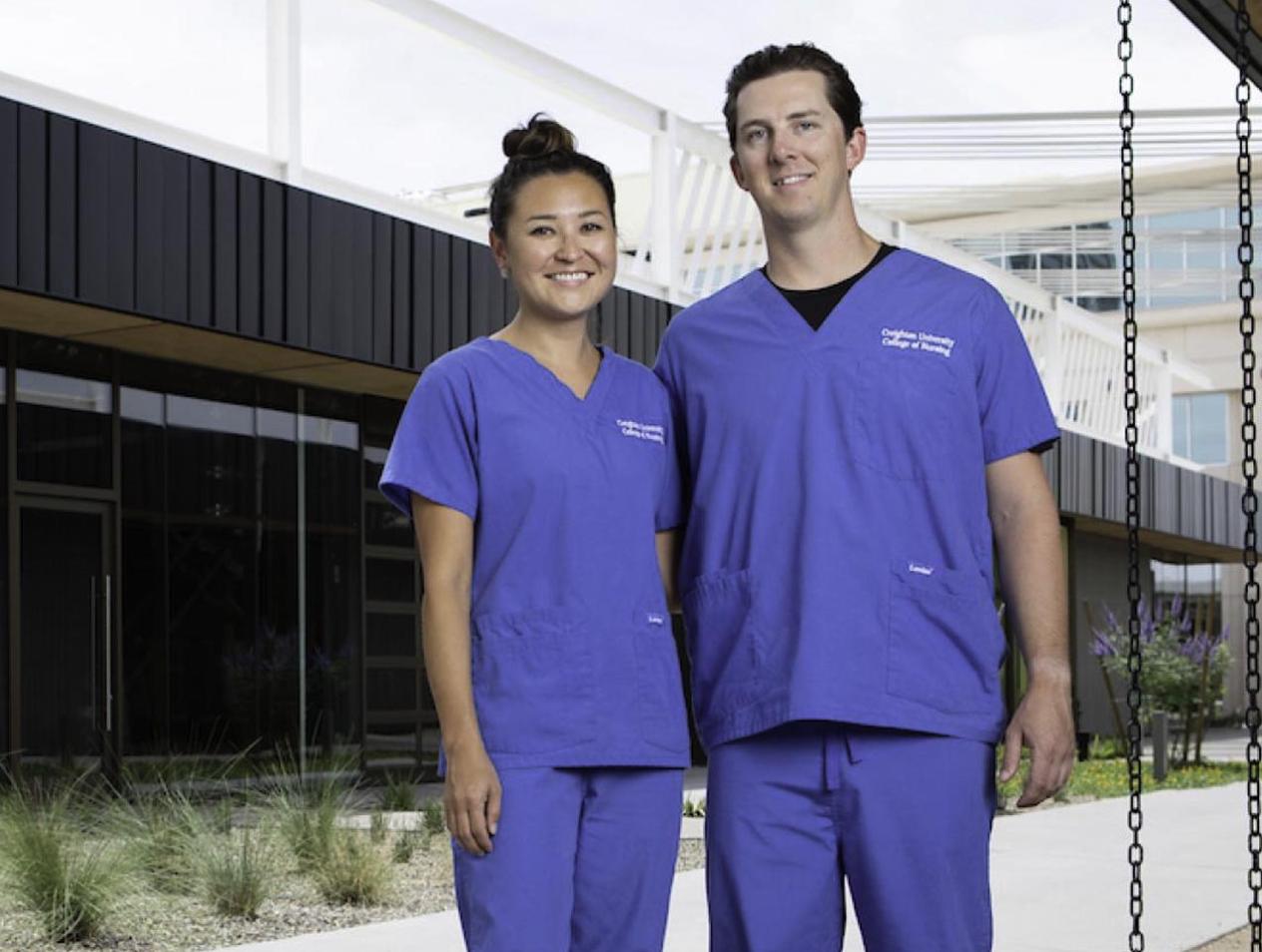 Jacob and Shakura Marshall nursing students