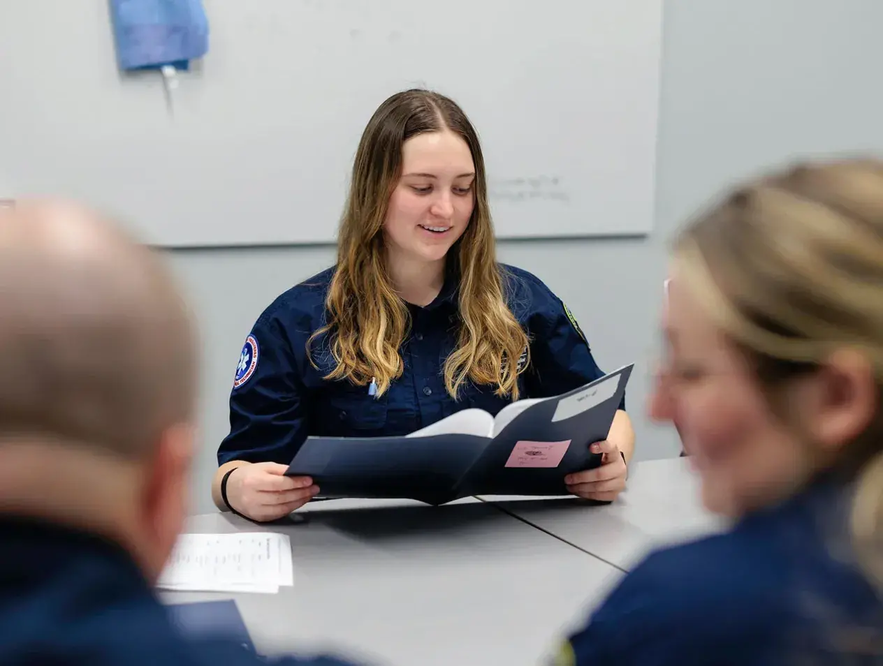 Studying paramedicine in the classroom