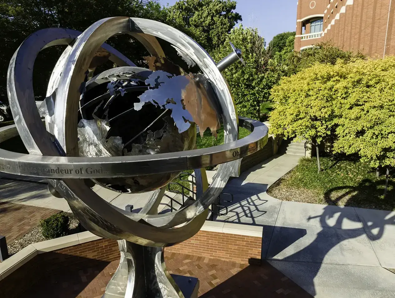 Harper Center statue