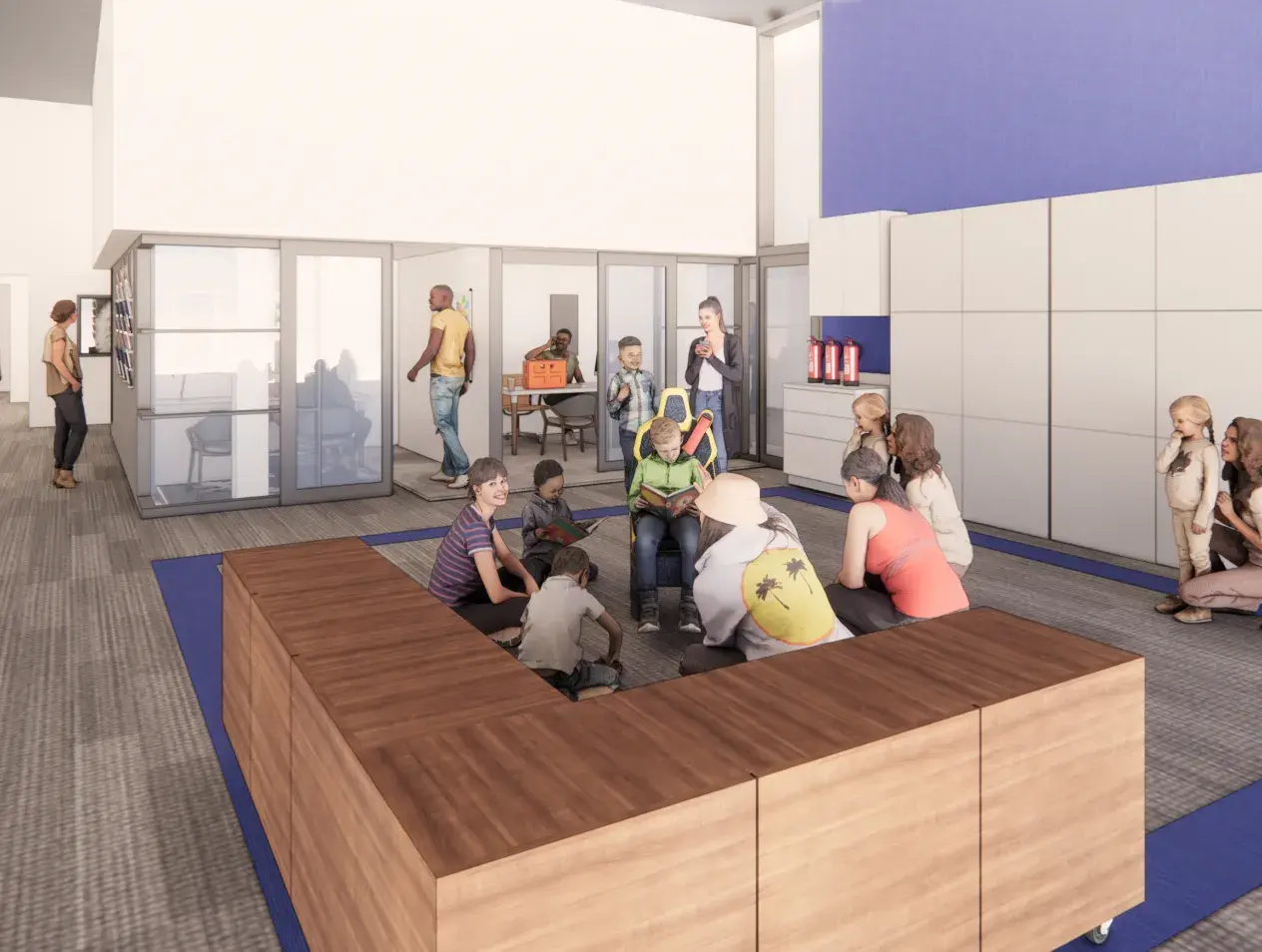 Child Safety Center Rendering